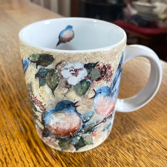 "Bluebirds" Lang and Wise Coffee Cup Mug 2002 #SW 36 - Picture 1 of 6